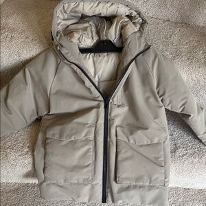 Zara Kids Tan Hooded Jacket